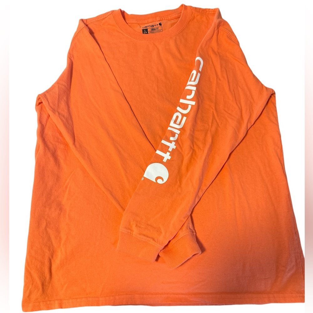 Ladies Carhartt long sleeve top size L